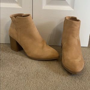 Light brown booties